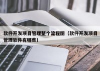 软件开发项目管理整个流程图（软件开发项目管理软件有哪些）