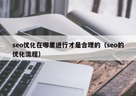 seo优化在哪里进行才是合理的（seo的优化流程）