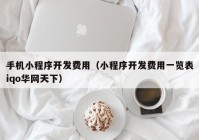 手机小程序开发费用（小程序开发费用一览表iqo华网天下）