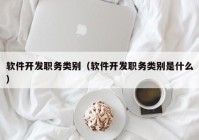 软件开发职务类别（软件开发职务类别是什么）